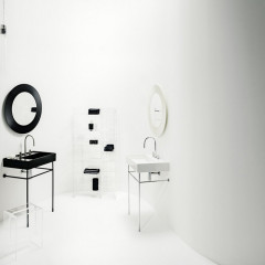 Laufen Kartell Раковина 600х460х120мм без отв. под смеситель, цвет: белый матовый