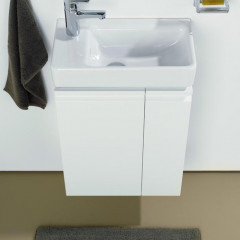 Laufen Pro База под раковину 8.1595.5, подвесная 47х27,5х60,5 см, петли слева, полки справа, 1 дверка, цвет белый матовый