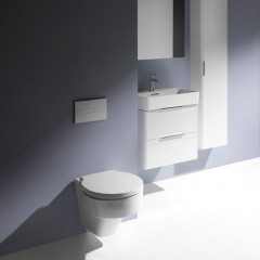 Laufen VAL Унитаз подвесной 530x390x360мм, безободковый, цвет: белый