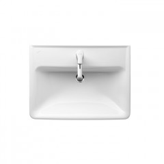 Laufen Pro Раковина 65х48х11,5 см,подвесная/накладная с 1 отв. под смеситель по центу, c переливом, цвет: белый