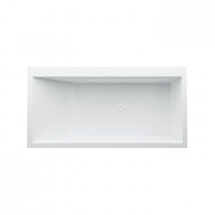 Laufen Kartell Ванна 1700x860x440мм, пристенная, DX, с панелями, с слив-переливом с подсветкой, материал: композит, цвет: белый