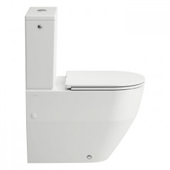 Laufen Pro Унитаз моноблок приставной 650х360х440 мм, боков отверст. для нижней подводки,для бачка 82995.3/5, цвет белый , покрытие LCС