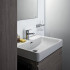 LAUFEN PRO S Раковина 550х46.5х95 мм., подвесная/на столешницу, с 1 отв для смесителя, с переливом, цвет белый