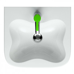 LAUFEN Florakids Раковина подвесная 450х410х140 мм,с 1 отв под смеситель, цвет белый