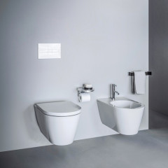 Laufen Kartell Биде подвесное 545х370х290мм с 1 отв. под смеситель, без боковых отв, цвет: белый