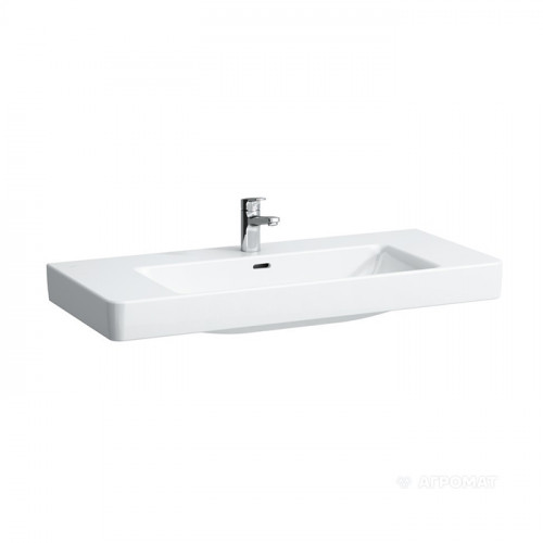 Laufen Pro S Раковина 1050х465х95 мм,подвесн/накладная с 1 отв. под смес, c перелив, цвет: белый (со скл посл 6шт продаем с баз 4.8355.2.096/4.0245.2)