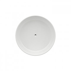 Laufen VAL Ванна 1300x1300x505мм, свободностоящая, круглая, с слив-переливом, материал: композит, цвет: белый