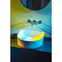 Laufen SONAR шкафчик под раковину, 1175х455х340 мм, 1 ящик, с отв. справа, для 812340, 812341, 812342, 812343, титан и черный мрамор