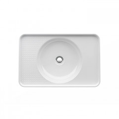 Laufen VAL Раковина 550х360х115мм, встрав. Сверху без отв. под смеситель, цвет: белый