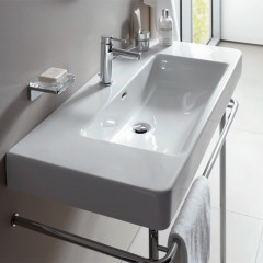 Laufen Pro S Раковина 1050х465х95 мм,подвесн/накладная с 1 отв. под смес, c перелив, цвет: белый (со скл посл 6шт продаем с баз 4.8355.2.096/4.0245.2)