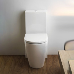 Laufen KARTELL Унитаз моноблок 660x370x430 мм, комбинированный, безободковый смыв Rimless, белый