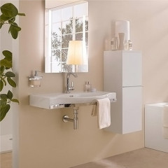 Laufen Palace Раковина консоль подвесная/накладная 900х510х110 мм, с 1 отв под см, c полотенцедерж хром, цвет белый (Продаем только с базой 4.0125.2)