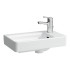 Laufen Pro S мини-раковина, полка справа, 480x280x85 мм, 1 отв для смесит, покрытие LCC, белый (со склада продаем с базой 4.0210.2.110.261.1)