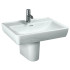 Laufen Pro Раковина 55х48х11,5 см,подвесная/накладная с 1 отв. под смеситель по центу, c переливом, цвет: белый