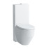 LAUFEN Pro Унитаз напольный приставной с ОБОДКОМ 36х53х43 см, слив универсальный,цвет белый