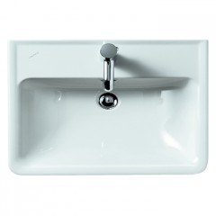 Laufen Pro Раковина 55х48х11,5 см,подвесная/накладная с 1 отв. под смеситель по центу, c переливом, цвет: белый