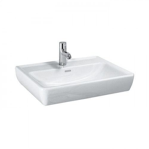 Laufen Pro Раковина 55х48х11,5 см,подвесная/накладная с 1 отв. под смеситель по центу, c переливом, цвет: белый