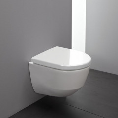 LAUFEN Pro Унитаз подвесной безободковый, укороченный 490х360х340 мм., цвет белый, покрытие LLC