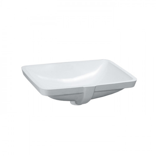 LAUFEN Pro S Раковина встраиваемая снизу 49x36x17 см. обработанная нижняя поверхность, отшлифованный край, цвет белый