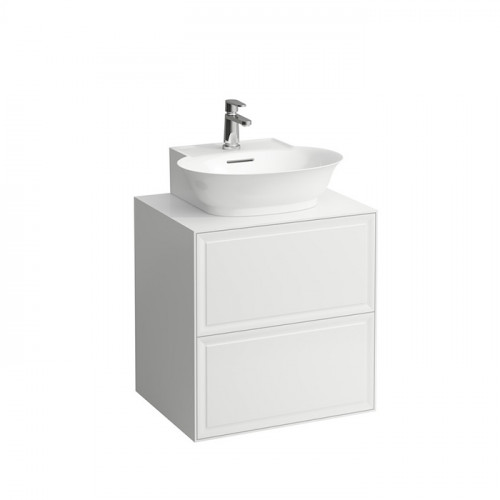 Laufen New Classic База под раковину подвесная , 580х450х600 мм, 2 ящика, цвет белый глянцевый (для раковины 816852)