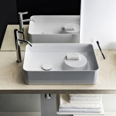 Laufen VAL Раковина-чаша 550х360х125мм без отв. под смеситель, с покр. LLC, цвет: белый