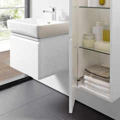 Laufen Pro Раковина 55х48х11,5 см,подвесная/накладная с 1 отв. под смеситель по центу, c переливом, цвет: белый