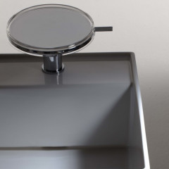 Laufen Kartell Свободност раковина 375х435х900мм без перелива, с 1 отв. под смеситель, с покр. LLC, цвет: белый