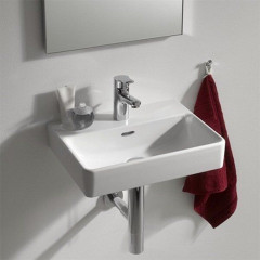 Laufen Pro S Раковина 450х340х85 мм,подвесная/на столешницу, с 1 отв. под смеситель, c переливом, цвет: белый