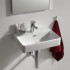 Laufen Pro S Раковина 450х340х85 мм,подвесная/на столешницу, с 1 отв. под смеситель, c переливом, цвет: белый