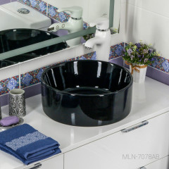 Раковина MELANA MLN-7078AB (черная)