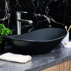 Раковина MELANA MLN-7811AMB (матовая черная)