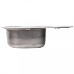 Мойка 6049 U MELANA 0,8/180 ИУ врезная овальная без сифона (215 ti *10)