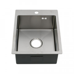 Мойка R4050H MELANA ProfLine 3,0/200 САТИН врезная прямоугольная в комплекте с коландером