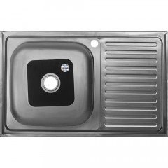 Мойка 8050 R MELANA 0.4/160 накладная прямоугольная (076 ta R*20)