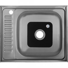 Мойка 6050 L MELANA 0,4/160 накладная прямоугольная (127 t L*20)