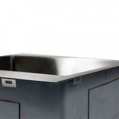 Мойка R5050H MELANA ProfLine 3,0/200 САТИН врезная квадратная