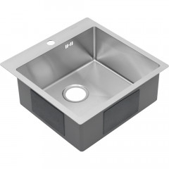 Мойка R5050H MELANA ProfLine 3,0/200 САТИН врезная квадратная