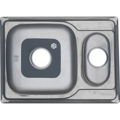 Мойка 6950S U MELANA 0,8/180 1,5-я чаша врезная прямоугольная с сифоном (228 t *10)