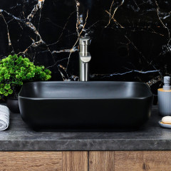 Раковина MELANA MLN-320353MB матовая черная