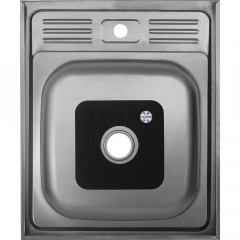 Мойка 5060 MELANA 0,4/160 накладная прямоугольная (075 t *20)