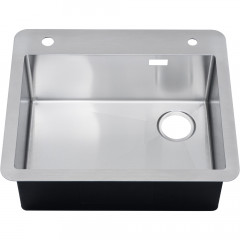 Мойка R6254HK MELANA UNIQUI 3,0/220 САТИН врезная прямоугольная