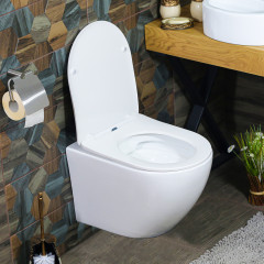 Унитаз подвесной безободковый MELANA MLN-B2342