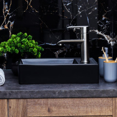 Раковина MELANA MLN-9048EYMB матовая черная