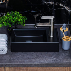 Раковина MELANA MLN-9048EYMB матовая черная