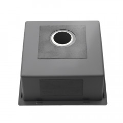 Мойка R44485H MELANA ProfLine 3,0/200 САТИН врезная прямоугольная в комплекте с дозатором