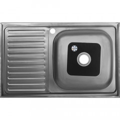 Мойка 8050 L MELANA 0,4/160 накладная прямоугольная (076 ta L*20)