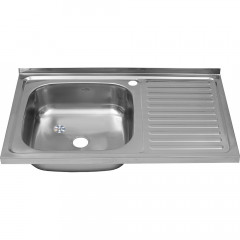 Мойка 8050 L MELANA 0,4/160 накладная прямоугольная (076 ta L*20)