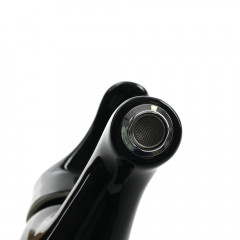 Смеситель д/ум MLN-F-002CBK керамический, однорычажный, черный