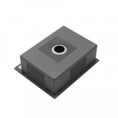 Мойка R6050H MELANA ProfLine 3,0/200 САТИН врезная прямоугольная в комплекте с дозатором