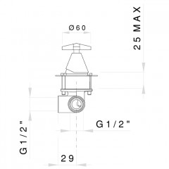 Nicolazzi Star Удаленное управление, цвет хром
